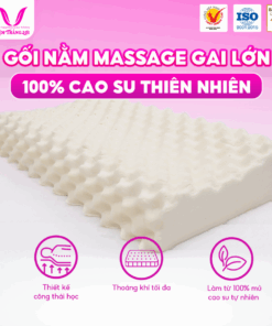 Gối Nằm Massage Gai Lớn Cao Su Thiên Nhiên Thắng Lợi
