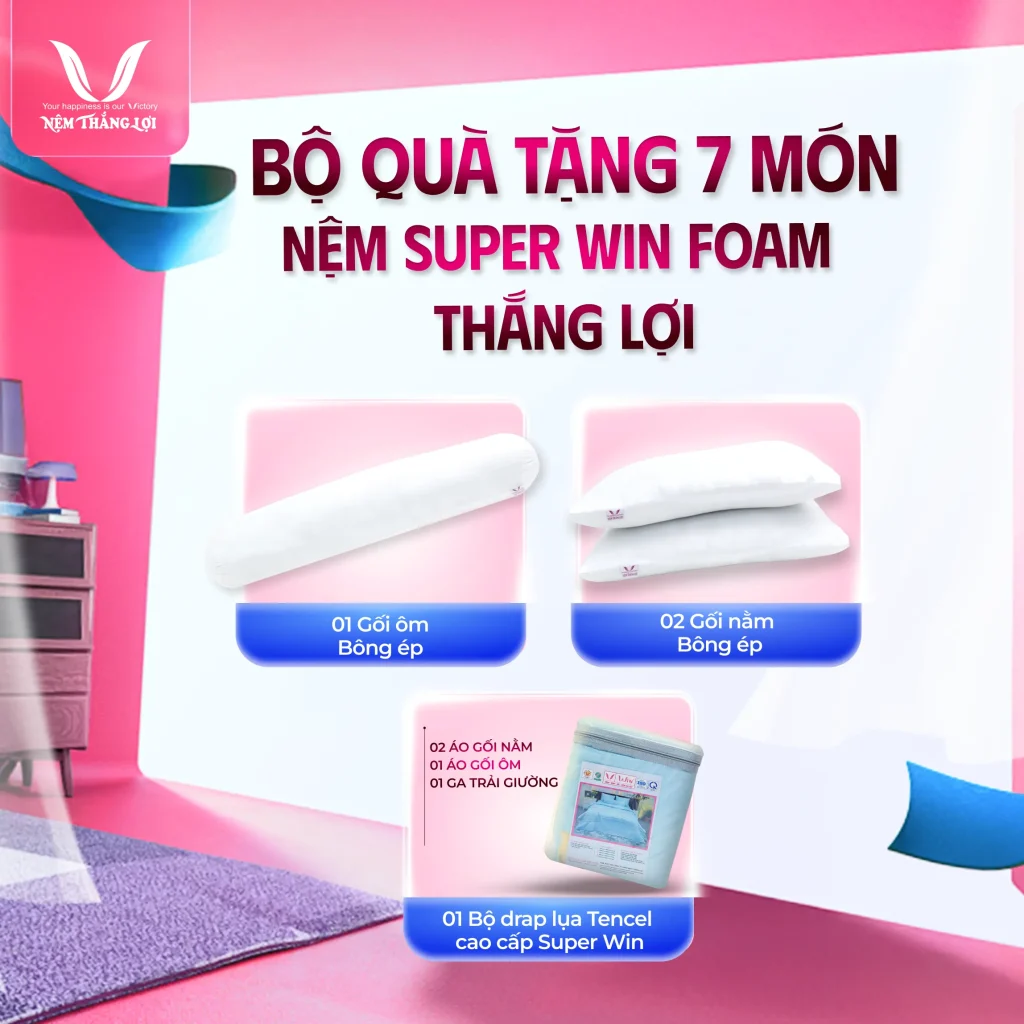 Nệm Super Win Foam Thắng Lợi