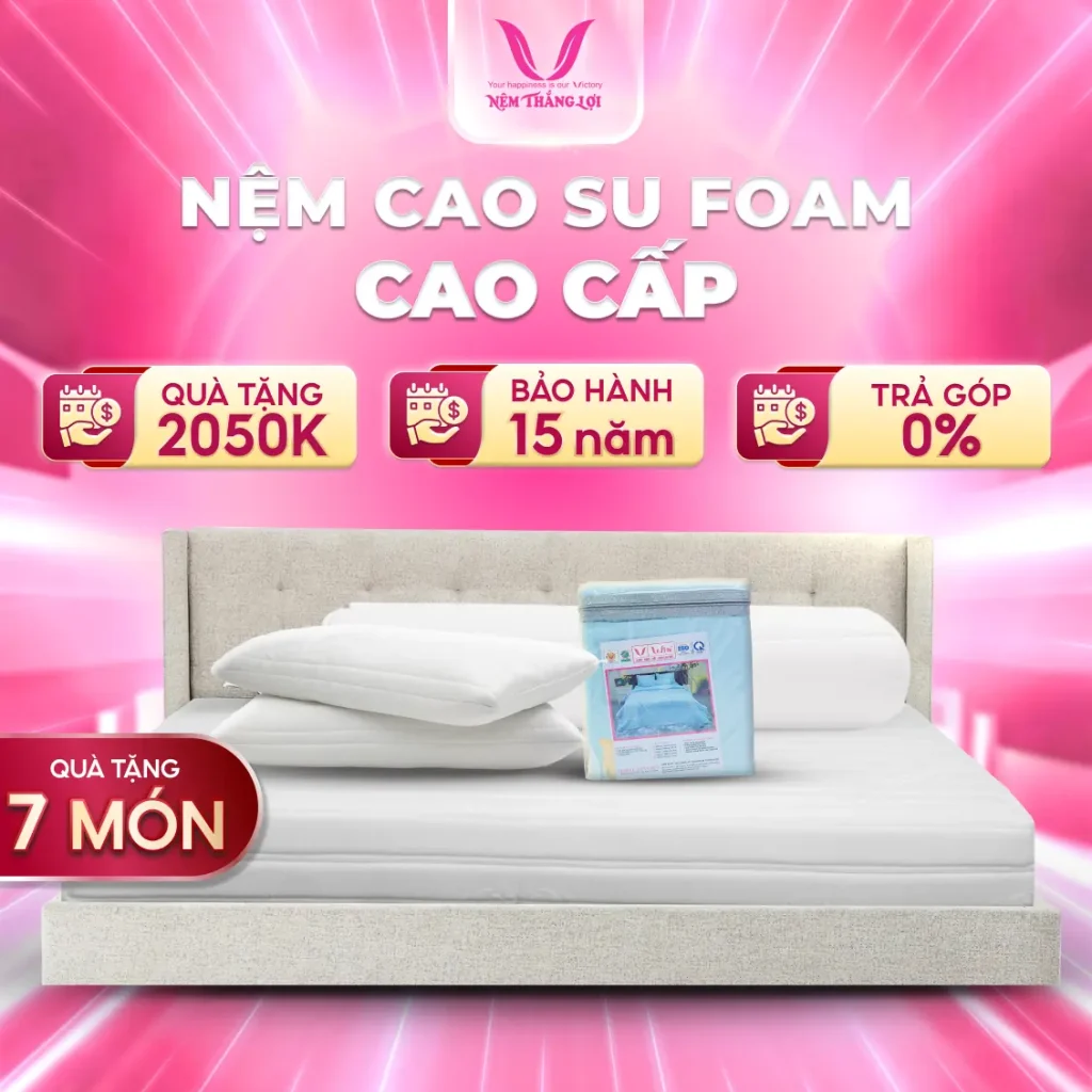 Nệm Foam Cao Cấp Thắng Lợi