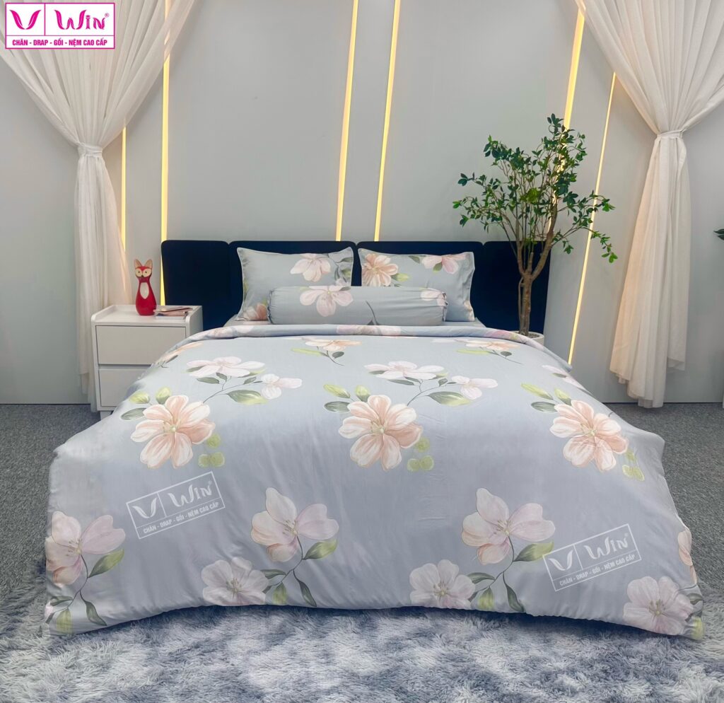 Drap Mền Tencel Lụa Cao Cấp Super Win Thắng Lợi 002