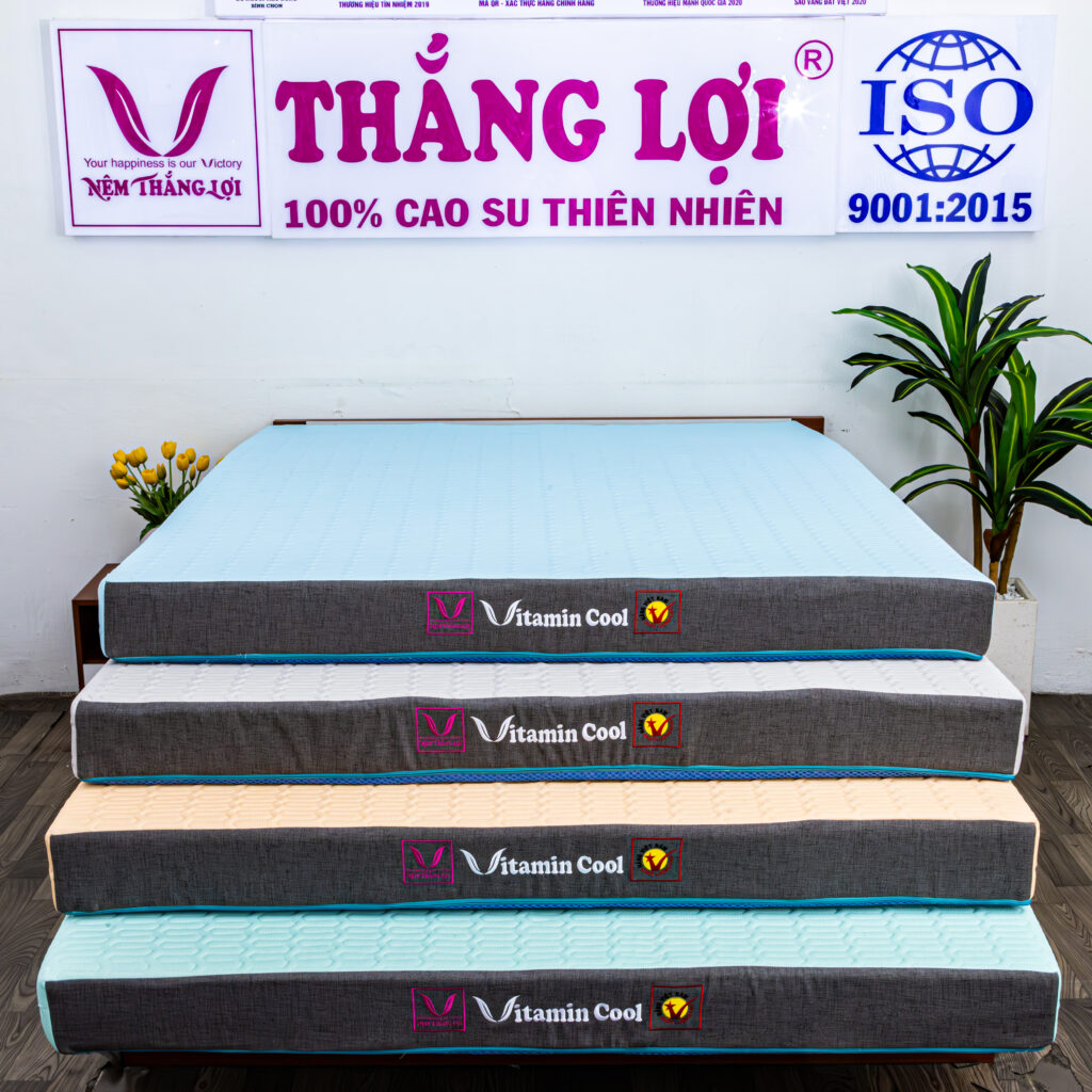 4 màu Nệm Điều Hòa Thắng Lợi Vitamin Cool