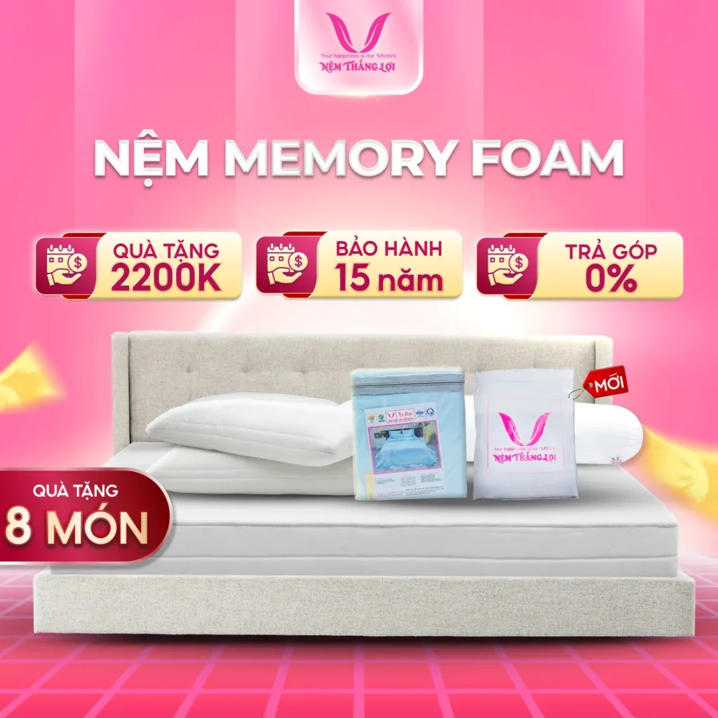 Nệm Memory Foam Thắng Lợi
