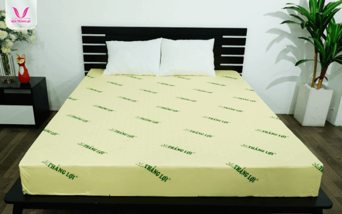 Dùng nệm cao su đúng cách giúp tăng tuổi thọ nệm