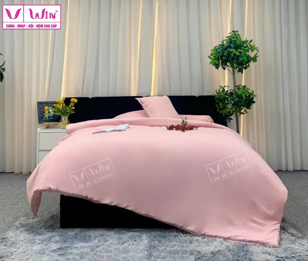 Drap Tencel Lụa Đơn Sắc Cao Cấp Super Win Thắng Lợi TL003