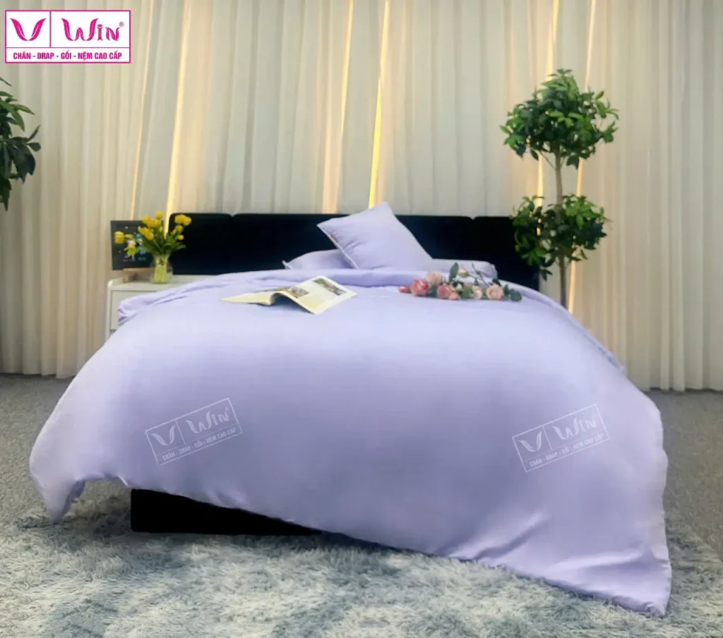 Drap Tencel Lụa Đơn Sắc Cao Cấp Super Win Thắng Lợi TL004