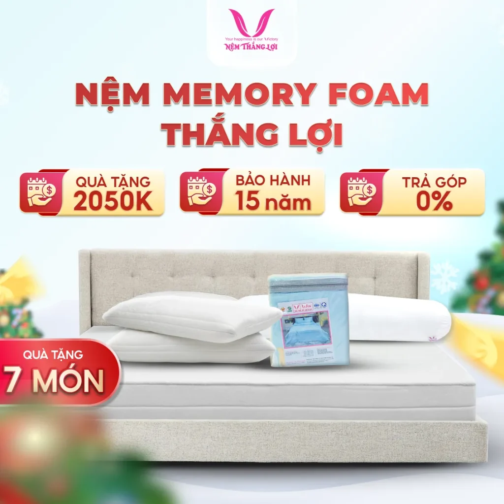 Nệm Memory Foam Thắng Lợi