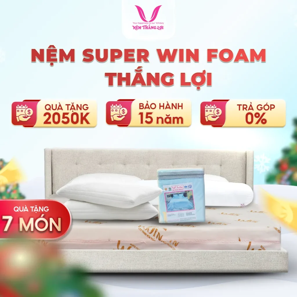Nệm Super Win Foam Thắng Lợi