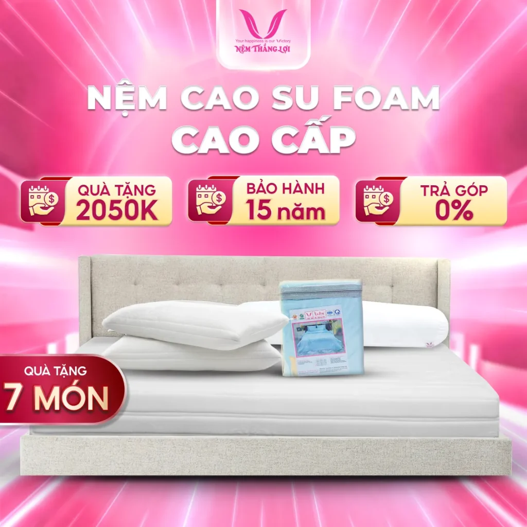 Nệm Foam Cao Cấp Thắng Lợi
