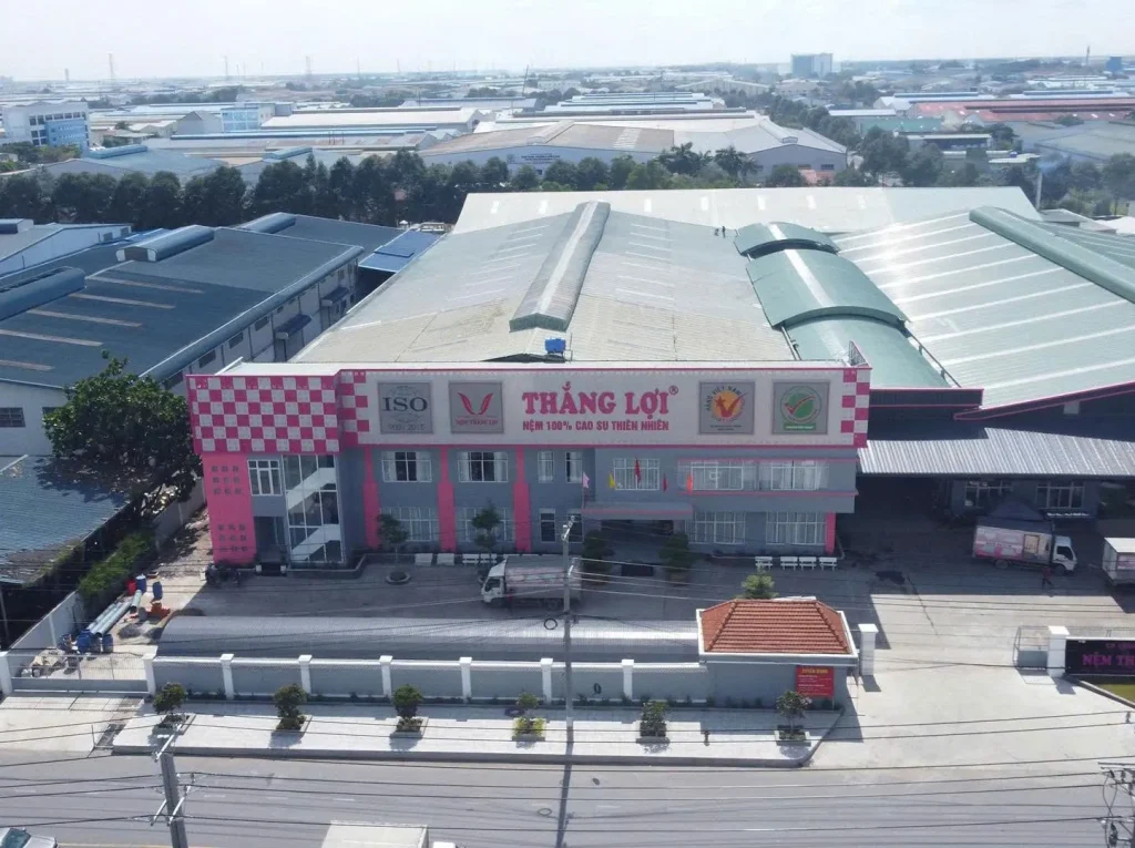 Nhà máy sản xuất – Công Ty TNHH Nệm Thắng Lợi