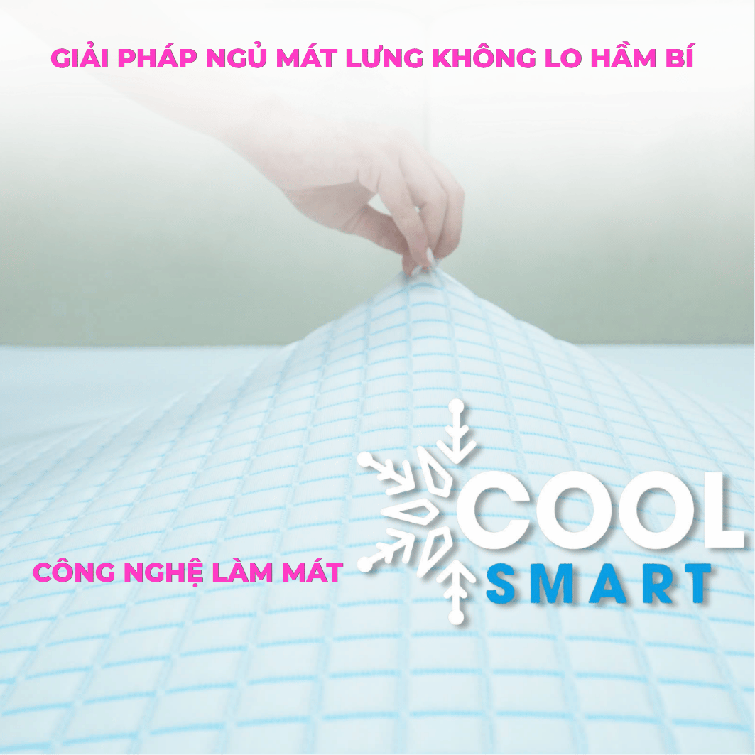 Công nghệ làm mát Cool Smart - Nệm Thắng Lợi