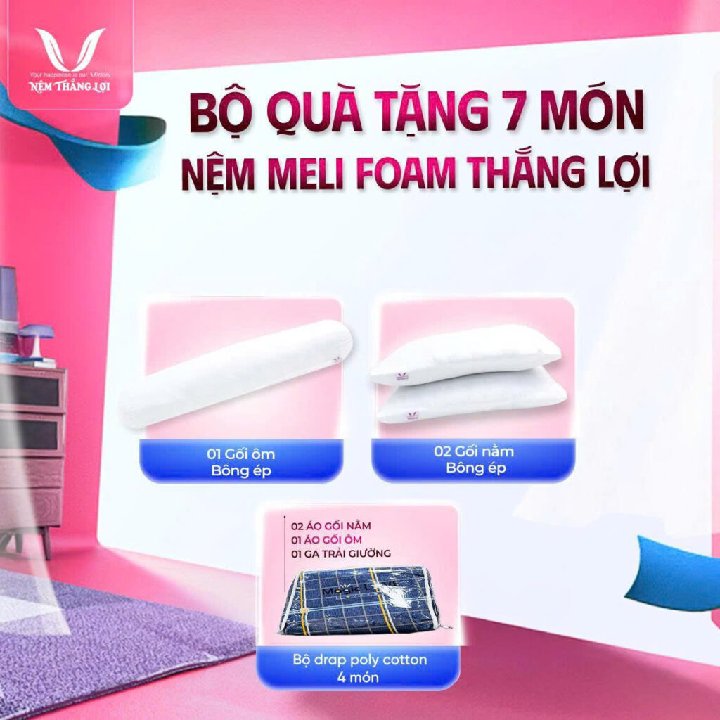 Nệm MeLi Foam Thắng Lợi