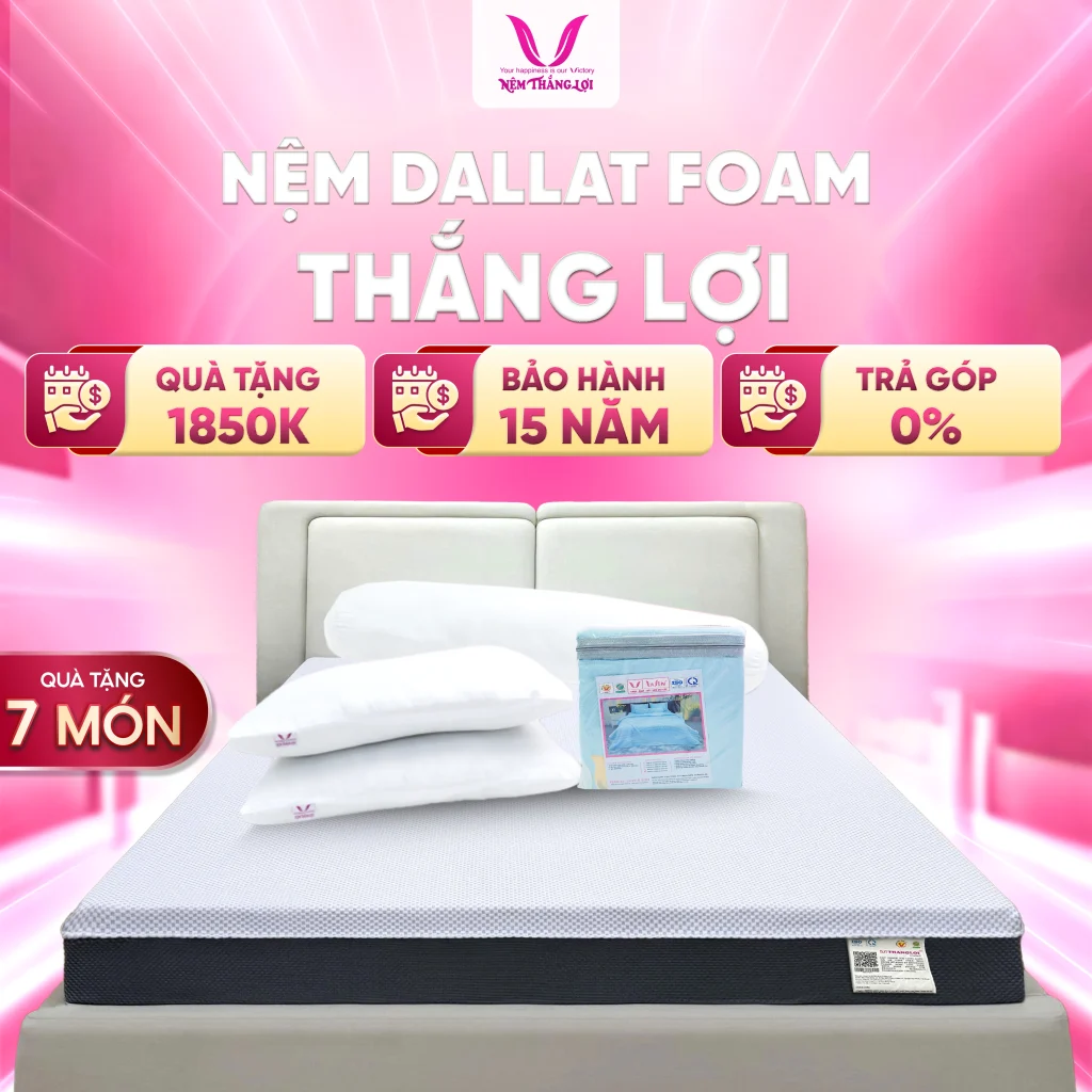 Nệm DaLat Foam Thắng Lợi