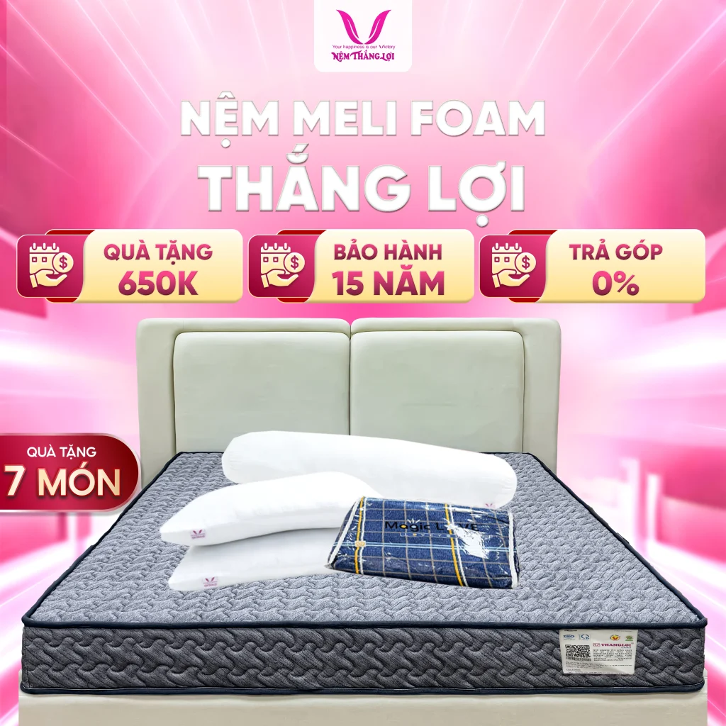 Nệm MeLi Foam Thắng Lợi