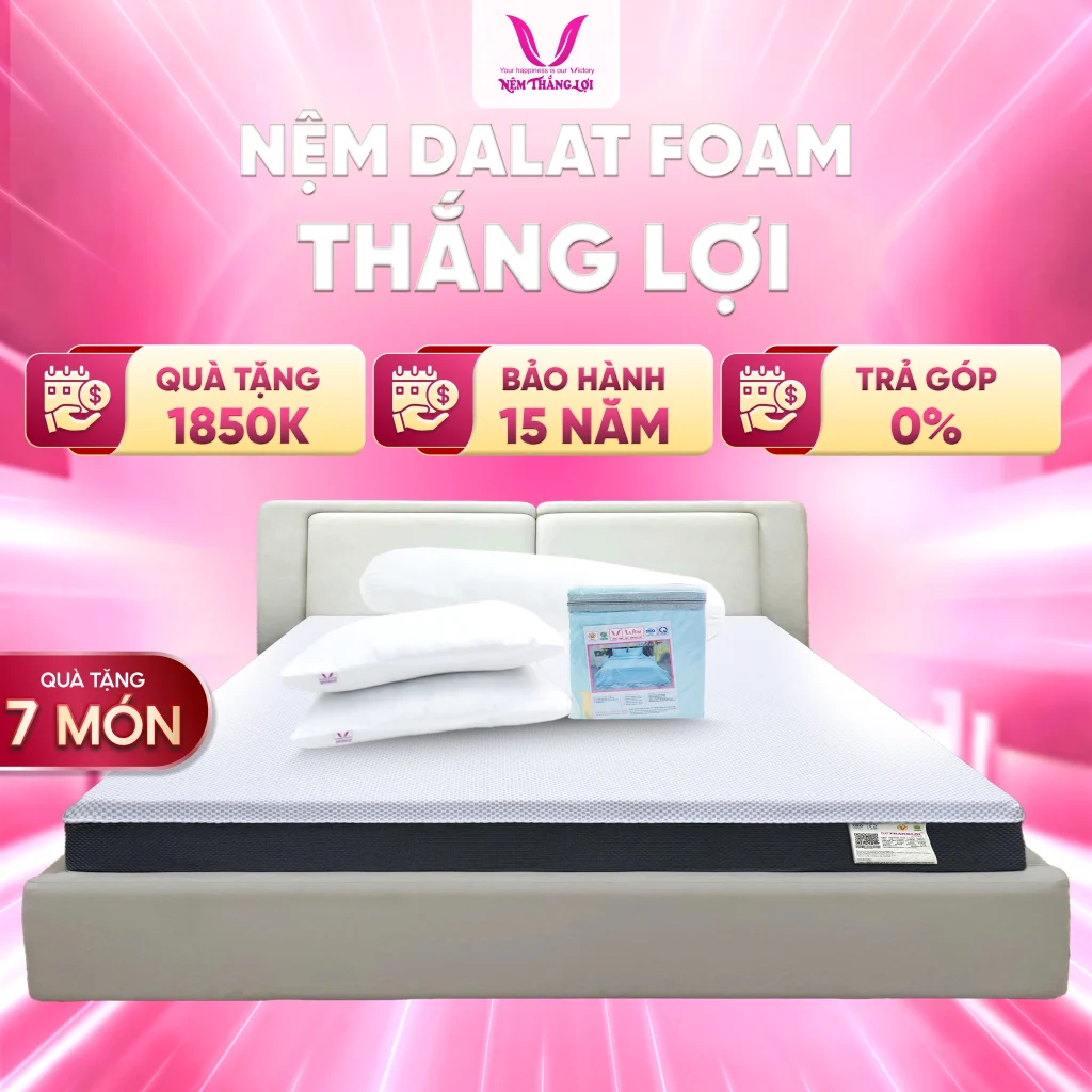 Nệm DaLat Foam Thắng Lợi